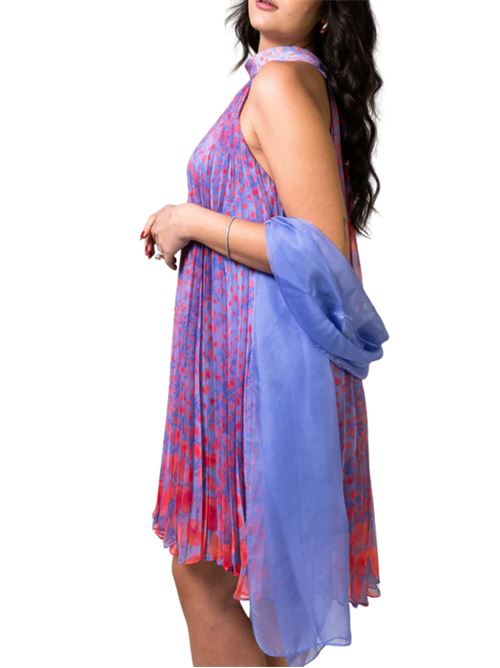 Abito lilla in chiffon Carla Ruiz | 5141810